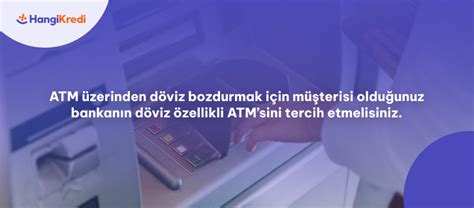 döviz bozdurma atm